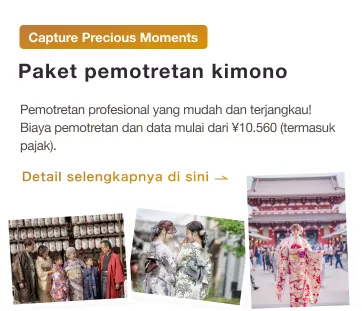 Paket Pemotretan Kimono