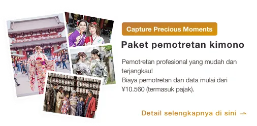 Paket Pemotretan Kimono