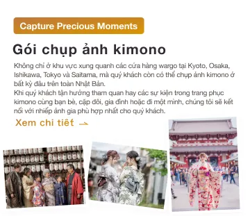 Gói chụp ảnh Kimono