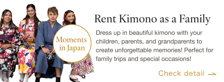 Kimono Rental for Families