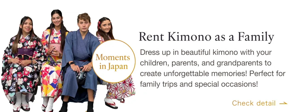 Kimono Rental for Families