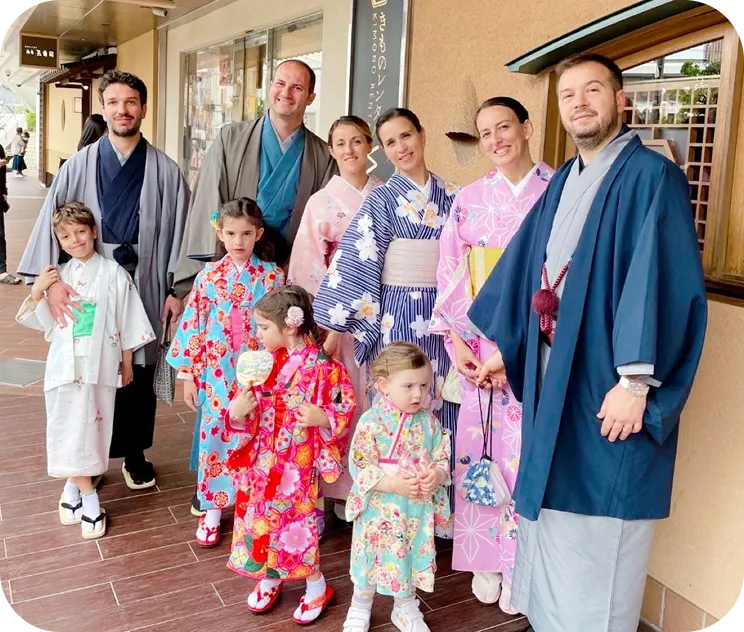 Kimono Rental for group
