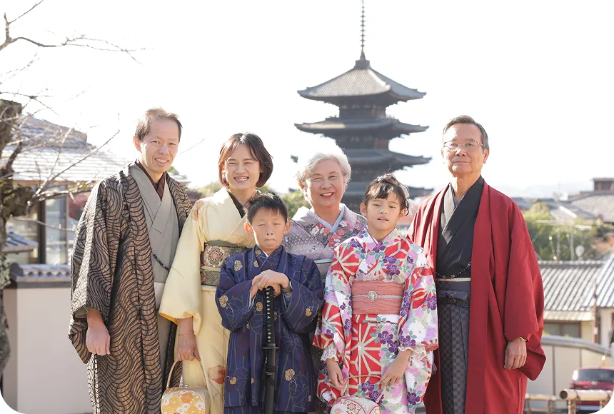 Group/Corporate kimono photography plan