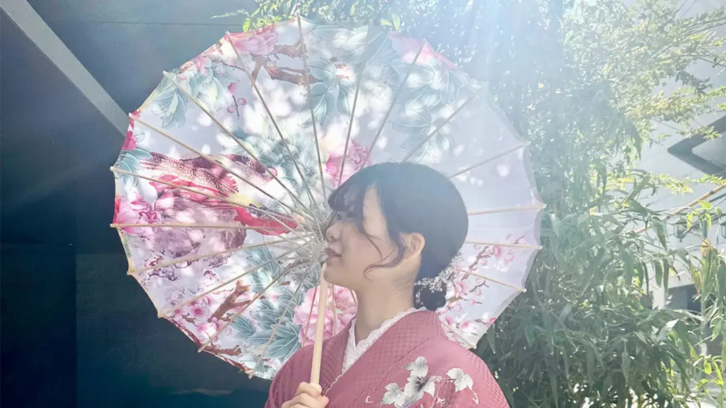 Maiko umbrella/Bangasa rental