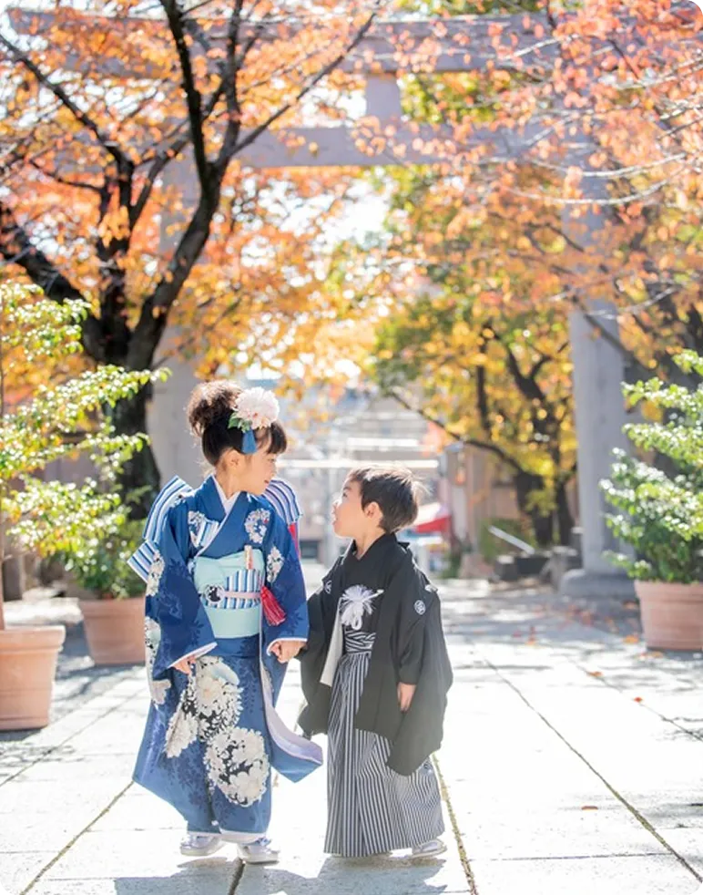 七五三・お宮参りのお子様のお祝いのイベントに！