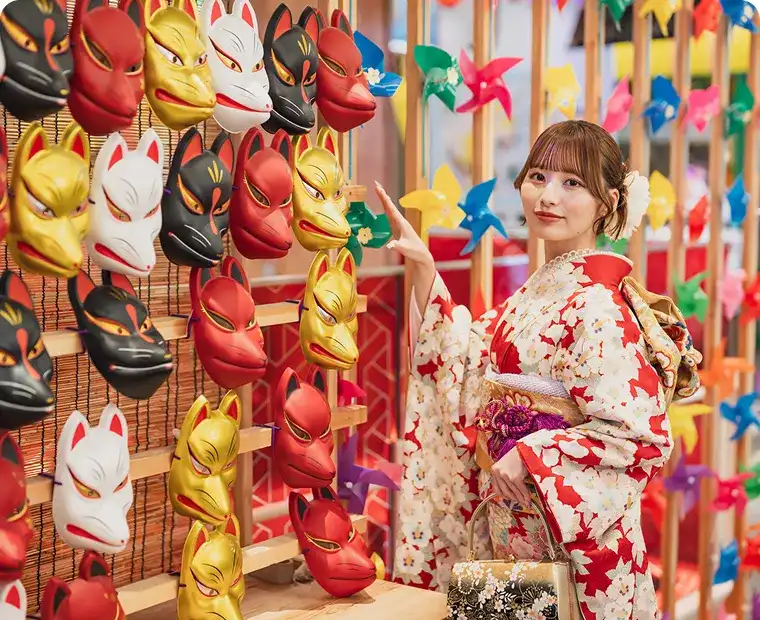 浅草の街並みロケーション