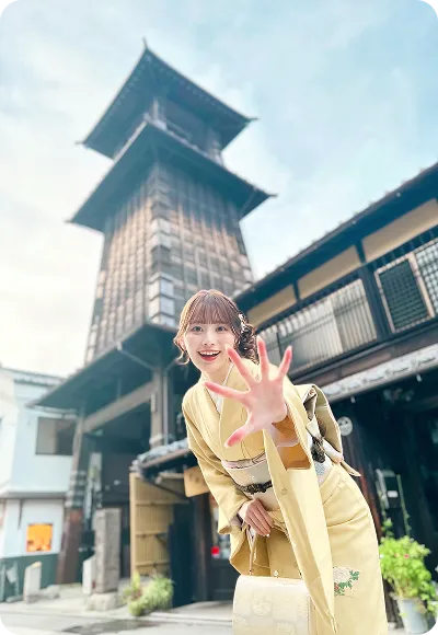 小江戸川越×着物撮影サービス