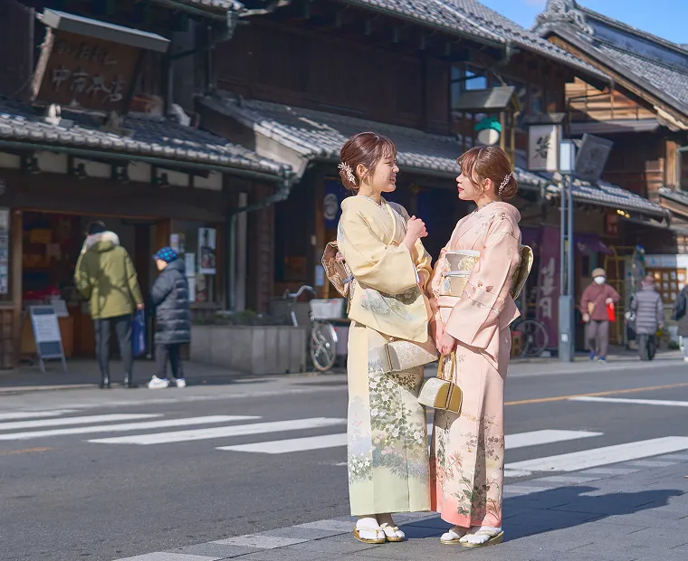 小江戸藏里の街並み・時の鐘ロケーション