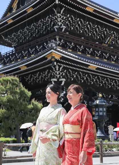 京都駅周辺×着物撮影サービス