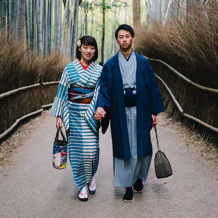 Mamechiyo Modern Kimono Plan for Couples