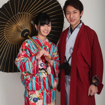 Mamechiyo Modern Kimono Plan for Couples