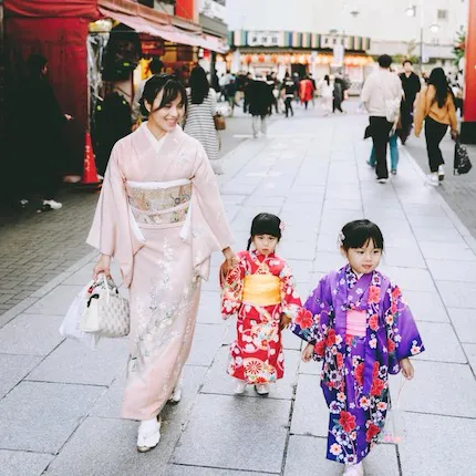 Children Kimono Plan (Girl)