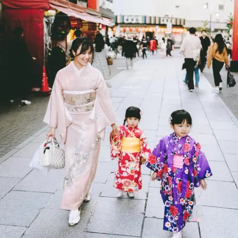 Children Kimono Plan (Girl)