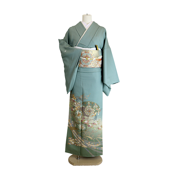 鳳凰に扇面