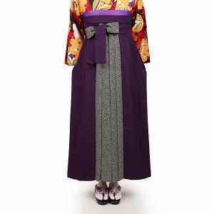 絞り風袴・紫