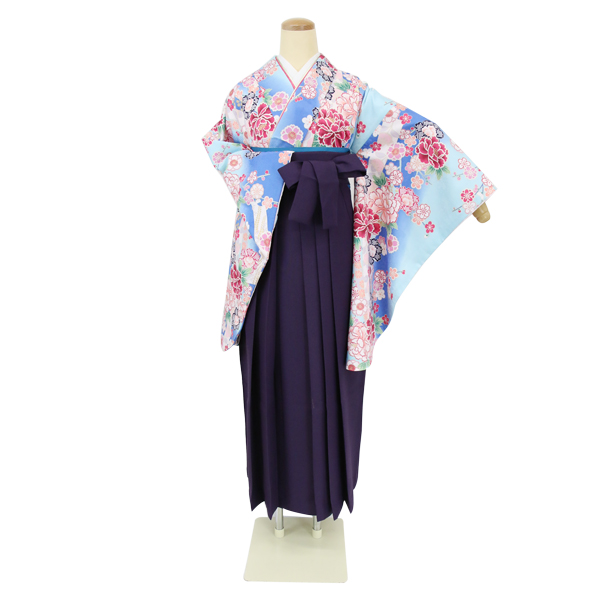 短冊に花の舞・青