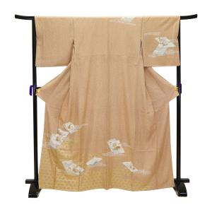 破れ籠目に色紙文