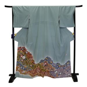 華々しい花たちの流れ(秘色)