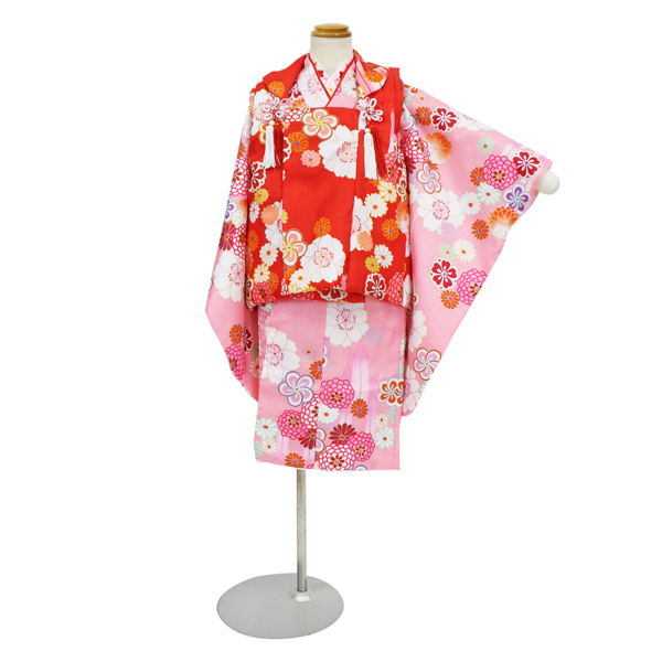 桜と菊・小さき戯れ(桜色)