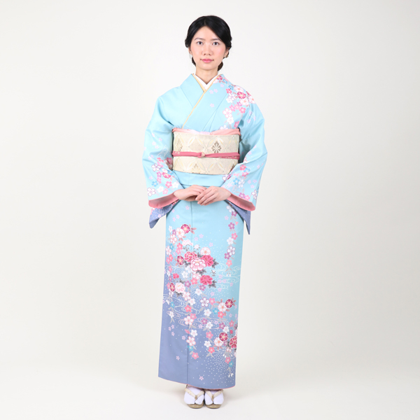 しだれ桜と春の空