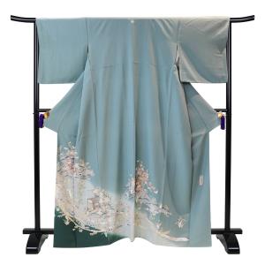 静かな迎(白群)