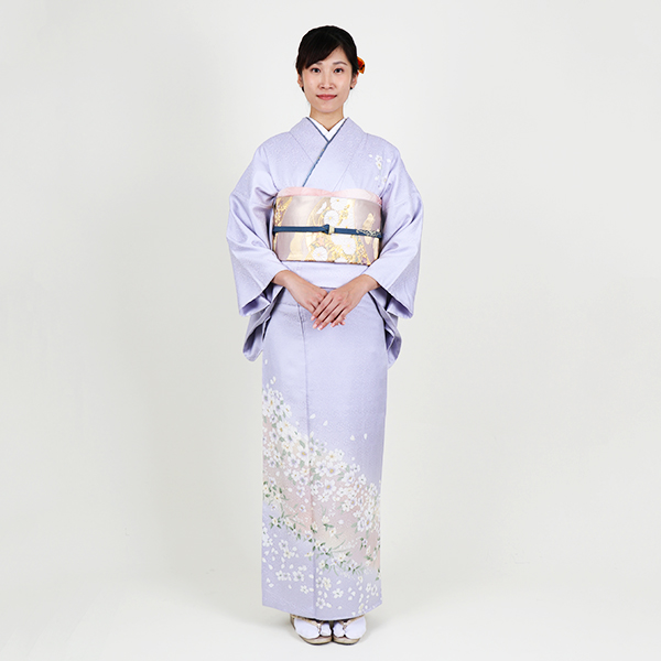 花吹雪(淡藤色)