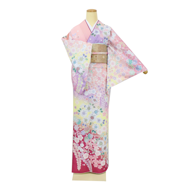 辻が花-幻想-(鴇色)