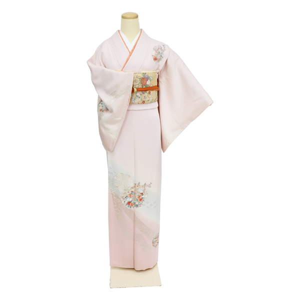 雪輪の中の景色