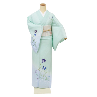 涼しげな香り(藍白)(夏物)
