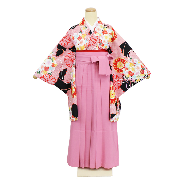 花絞りと四季花ブーケ・黒