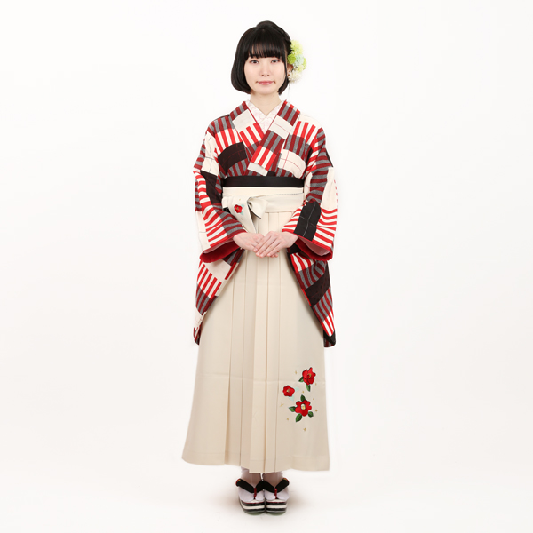 モダンチェック・赤