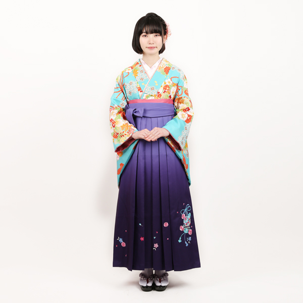花の輪にリボン