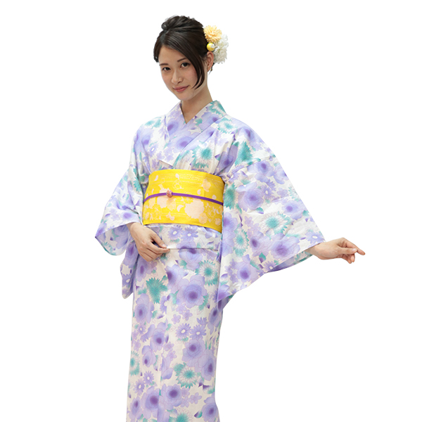 ぼかし淡藤水面花
