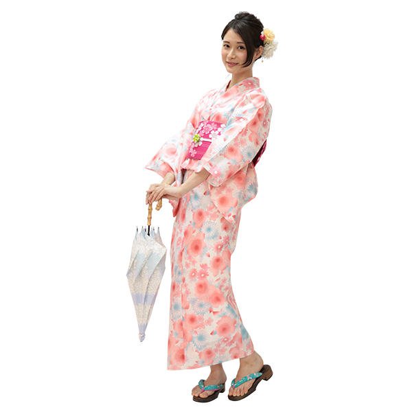 ぼかし薄紅水面花